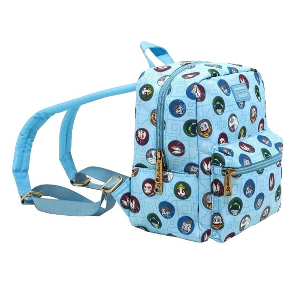 Loungefly Nickelodeon Avatar The Last Airbender Print Square Mini Backpack NEW - Picture 13 of 14